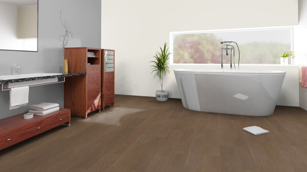 Dark Oak Vinyl Click Flooring