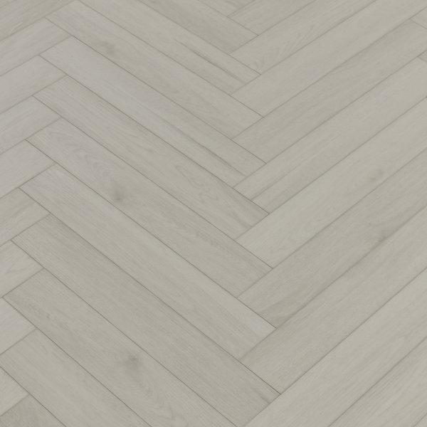 Editions Herringbone Syon White Luxury Vinyl Click Flooring