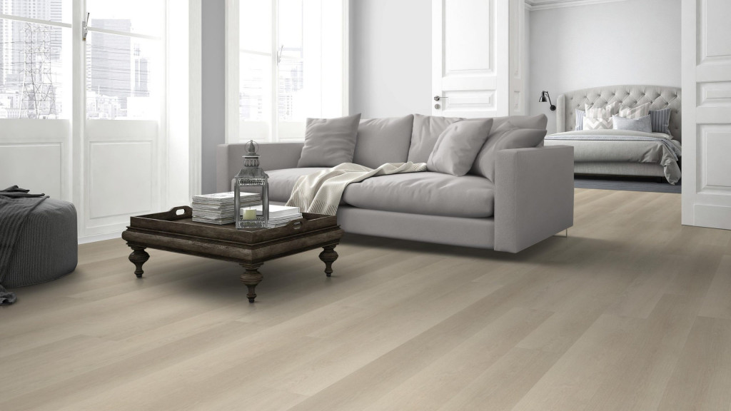White Vinyl Click Flooring
