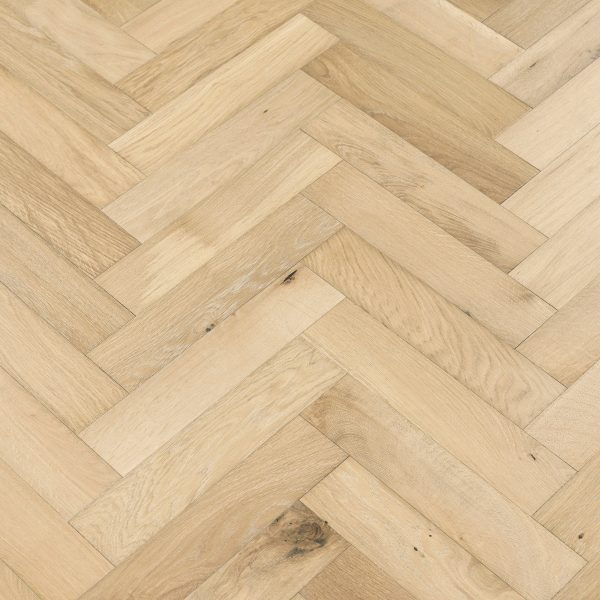 Herringbone Satin Flooring (Rustic Grade Brush & UV Oiled Engineered Wood Flooring)