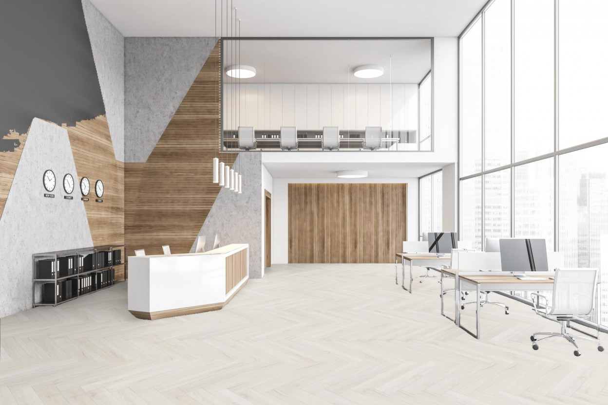 Trends in Grey and White Herringbone Engineered Wood Flooring