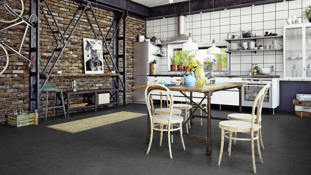 Black Vinyl Click Flooring