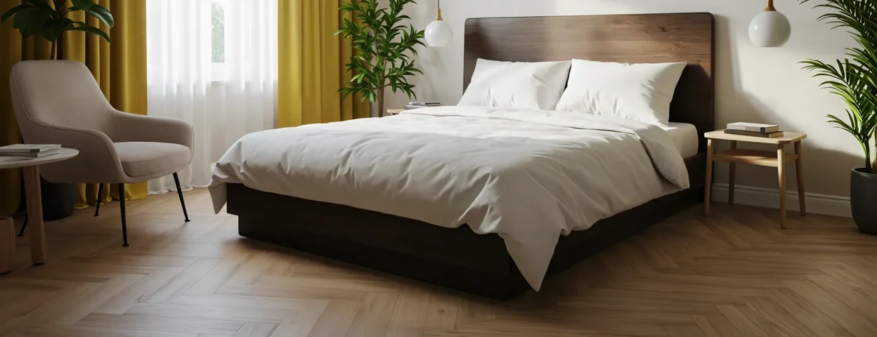 Herringbone Vinyl Flooring