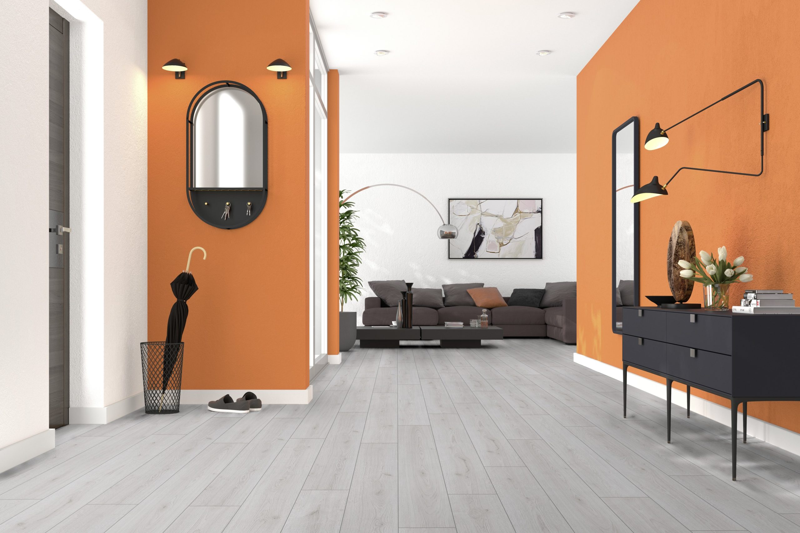 Trend White Oak Kingswood Collection wood flooring from One Step Beyond Flooring Products
