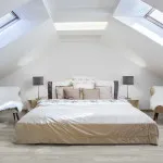 Builders Choice ES400 Granite Flooring (25% Split Boards) Installed in Bedroom
