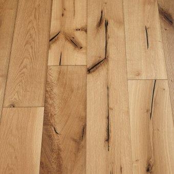 Distressed Stock Natural (Rustic Grade Engineered Brush & UV Oiled Wood Flooring)