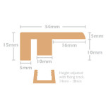 End-Profile-Solid-Oak
