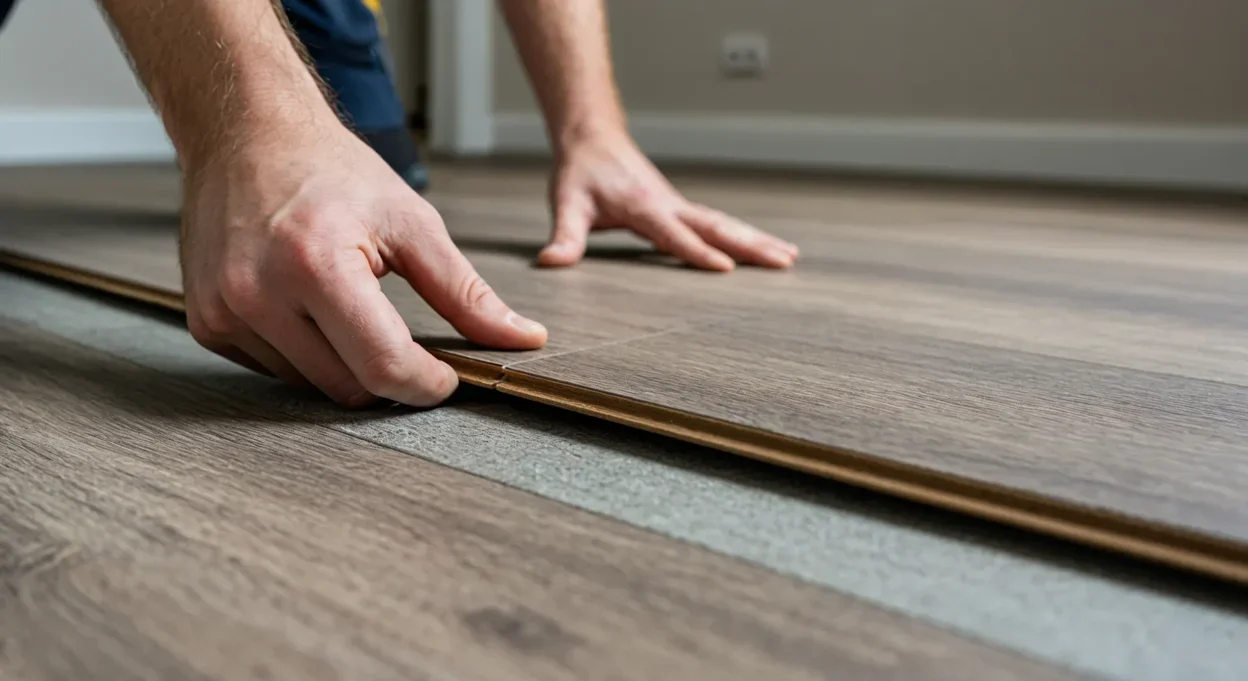 How to Lay Vinyl Click Flooring