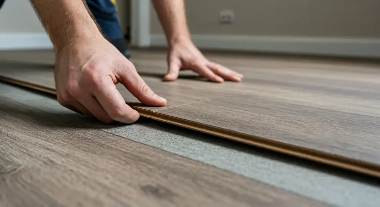 How to Lay Vinyl Click Flooring