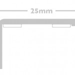 New L-shape profile cross section