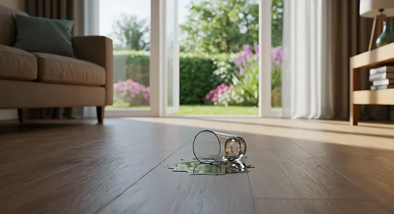 Waterproof laminate flooring