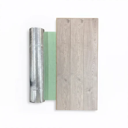 Silver Underlay With Laminate