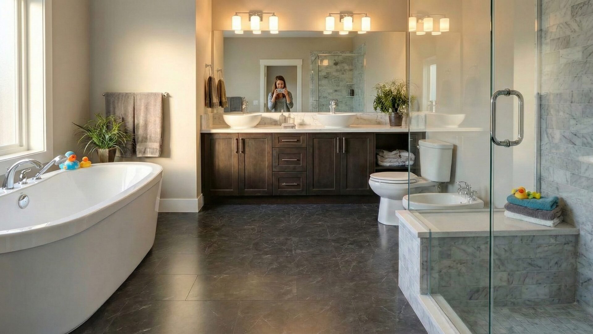 Bathroom Vesuvian Marble