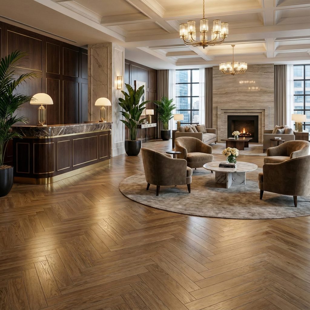 Editions LVT Herringbone Flooring