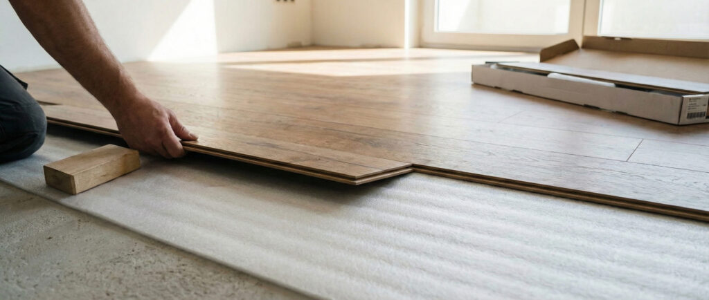 Fitting Laminate Flooring