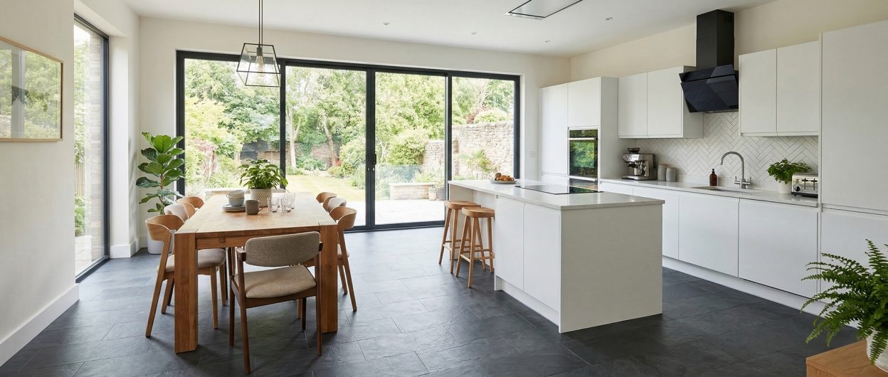 Tile Effect Laminate Flooring Kitchen