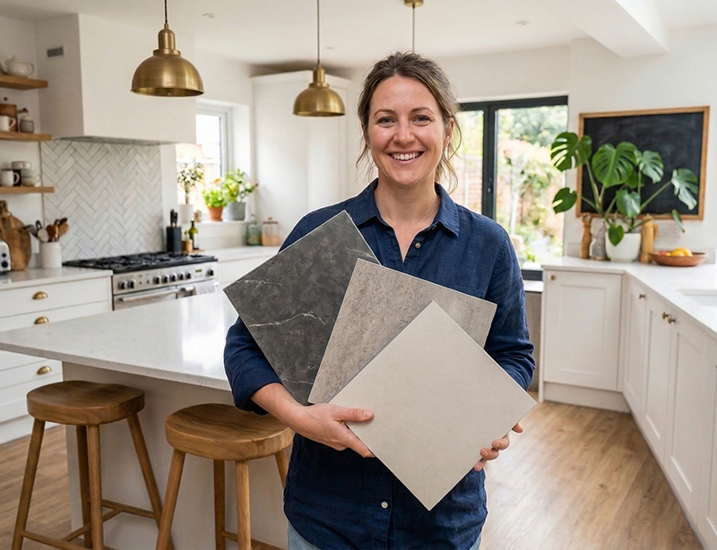 Tile Effect Laminate Flooring Vinyl Upgrade Cta